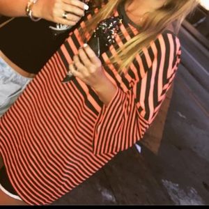 Urban Outfitters Oversized Striped Shirt